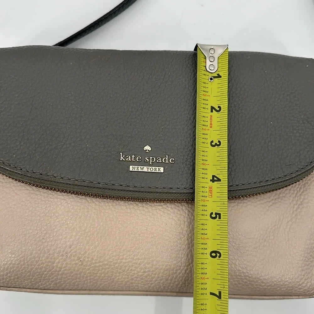 Kate Spade Two Tone Leather Crossbody Purse